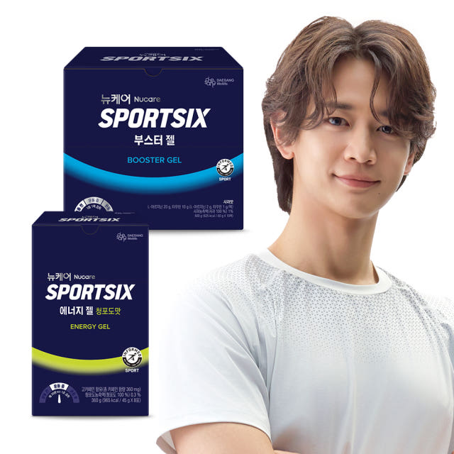 스포식스 러닝 마라톤 부스터젤 10팩 + 에너지젤 8팩 (총 2box)
