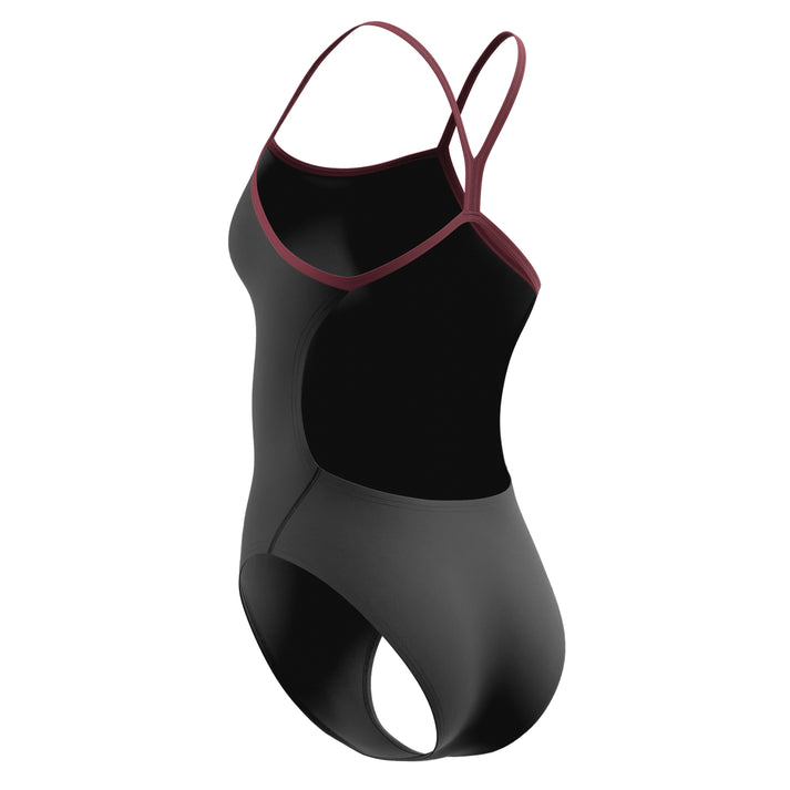 스피도 브이백 2.0 원피스 Black/Maroon, 30 이미지 6