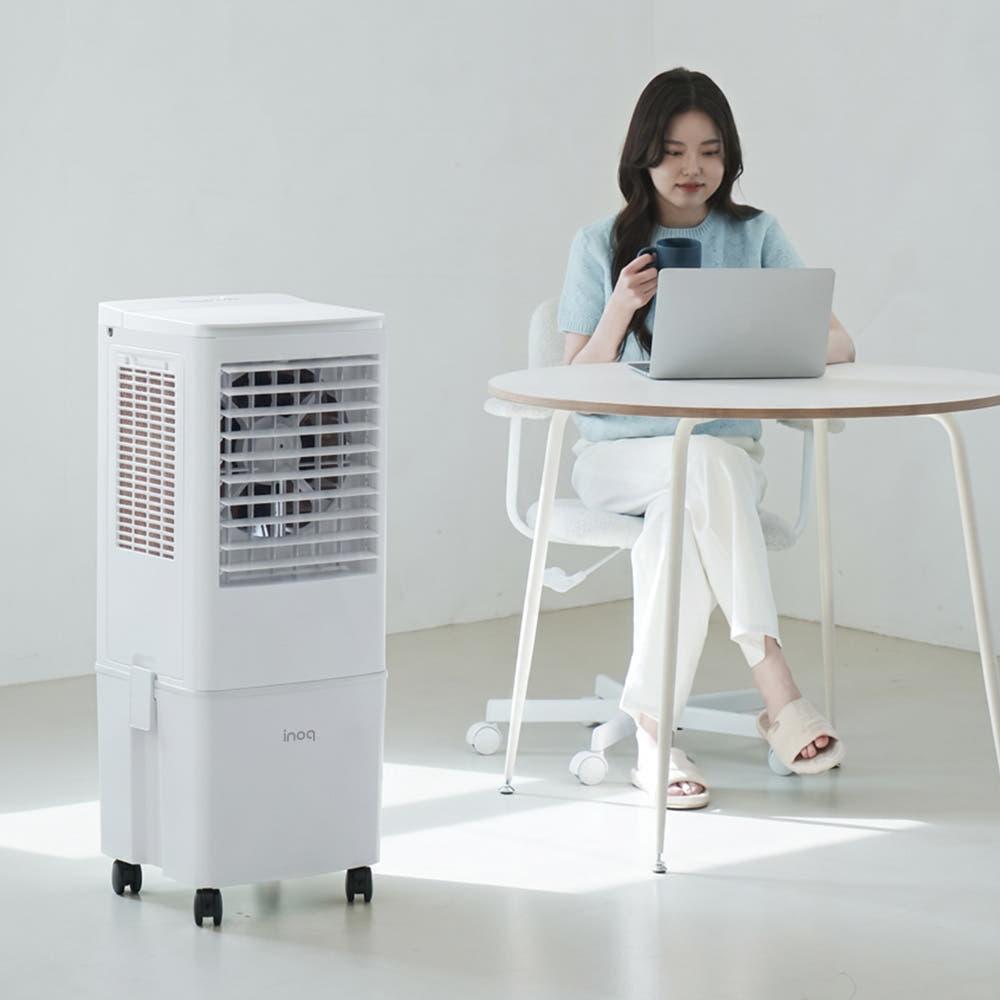 3면 거실 식당 이동식냉풍기 17L 가정용 리모컨형 얼음냉방기 이미지 7