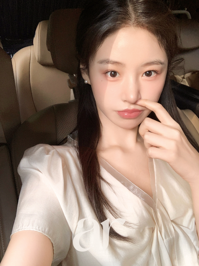 (국내제작) 오간자 레이어링 타이 뷔스티에 반팔 블라우스 bs8812 이미지 7