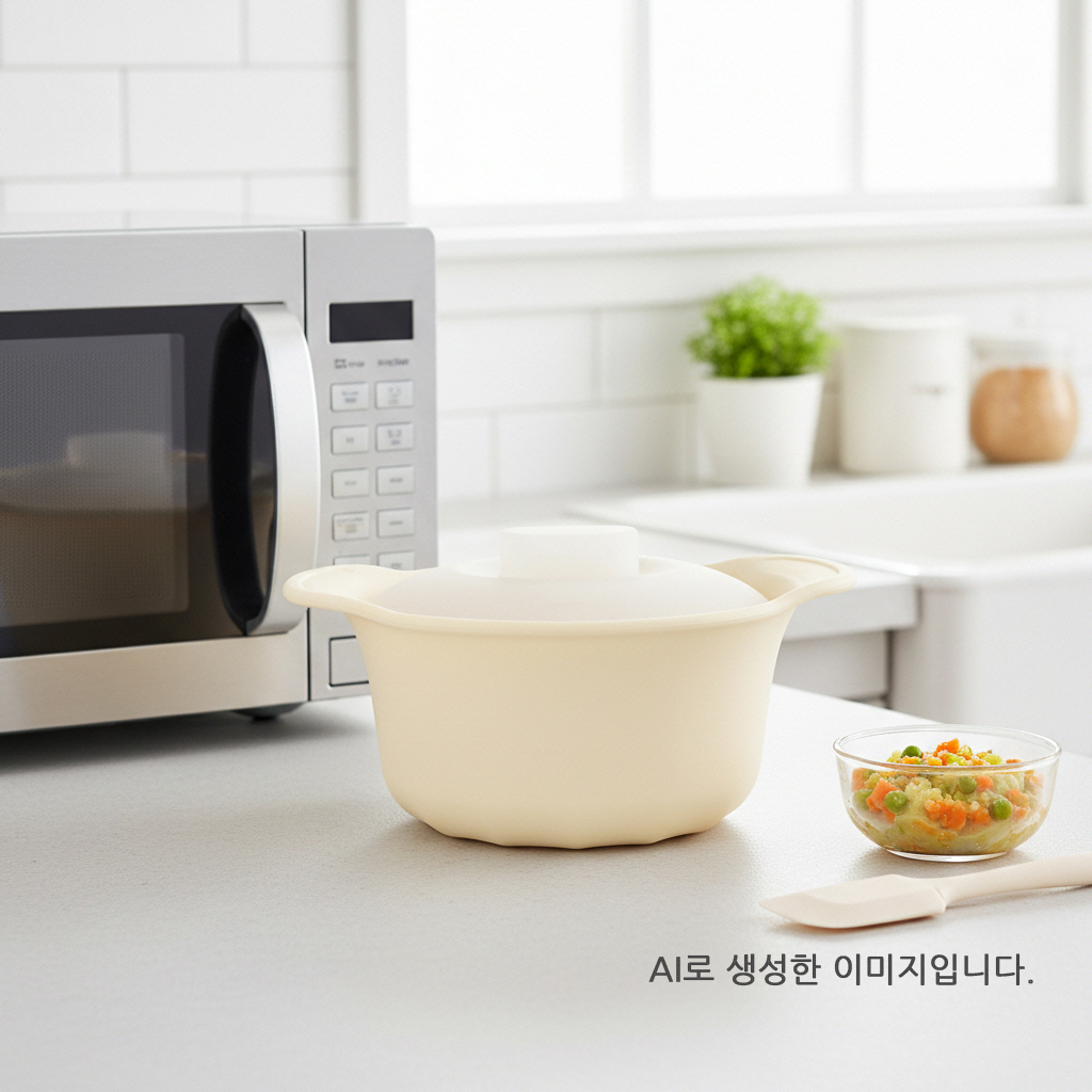 리틀그립 다용도 이유식 멀티 실리콘 냄비 찜기 800ml - 상세 이미지 4