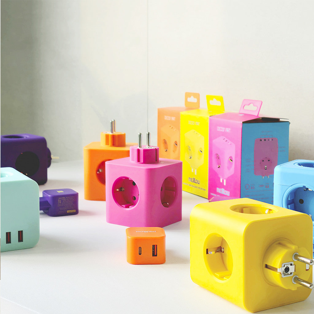 데코아르 비비드 도킹형 3구 USB 4포트 4000W 멀티 콘센트 큐브 고용량 멀티탭 이미지 7