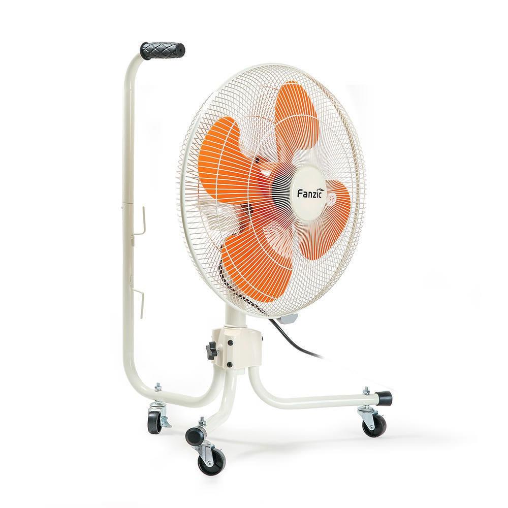세차장 마트 대형 앉은뱅이선풍기 헬스장 공장용 현장선풍기 45cm - 상세 이미지 3