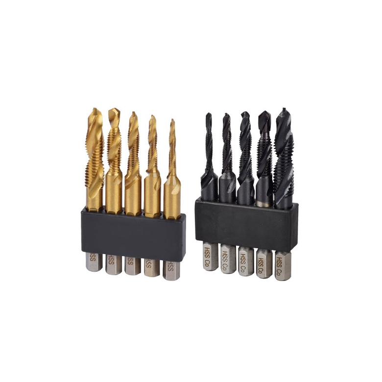 이엑스파워 드릴탭세트 5pcs 3~8mm EDT-5 - 상품 이미지