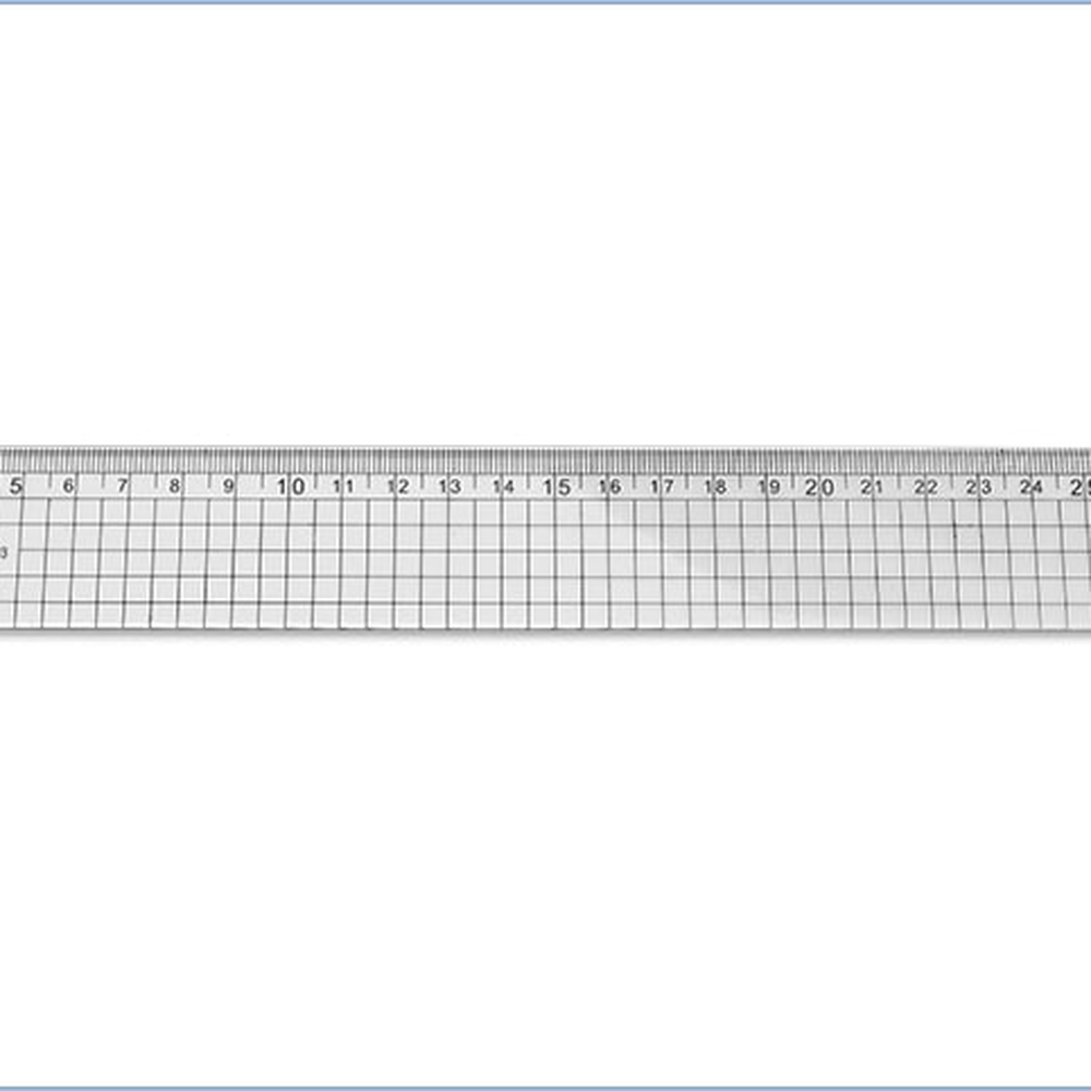눈금정확측정용눈금자 학용품제도용제도자 투명자도면작성방안자 30cm 30cm자 30센치 - 상세 이미지 3