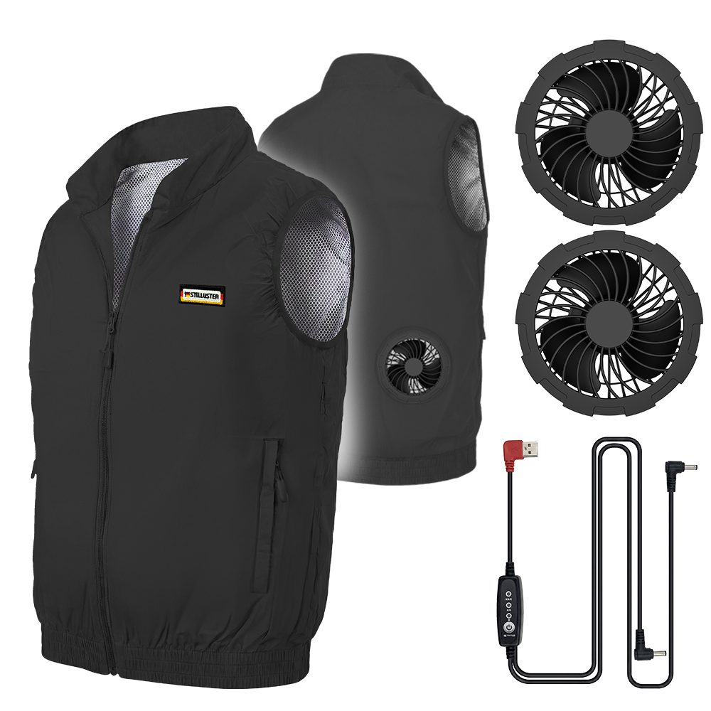 슈틸루스터 바로쿨 입는 선풍기 조끼 ST-FV100 2set - 상품 이미지