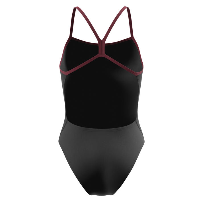 스피도 브이백 2.0 원피스 Black/Maroon, 30 - 상세 이미지 2