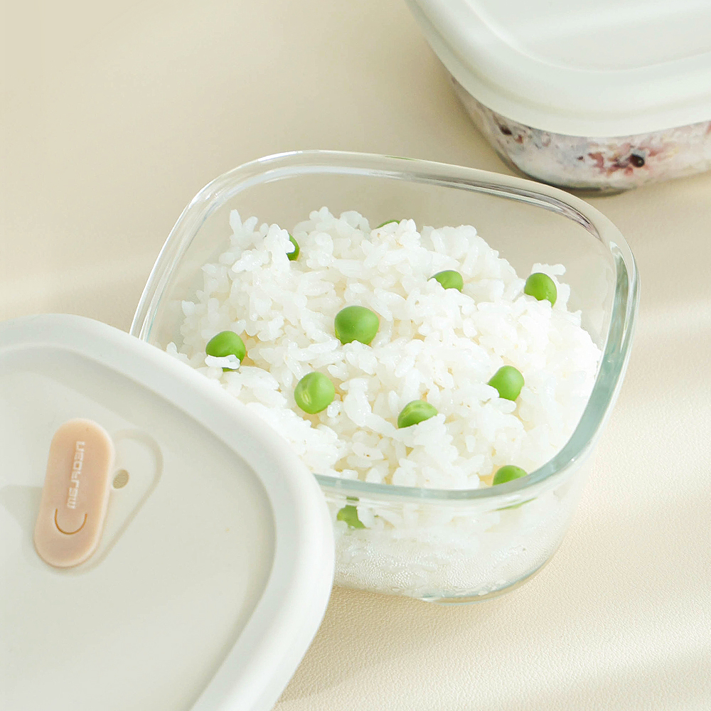 네오플램 내열유리 전자레인지 냉동밥 보관용기 320ml 3P - 상세 이미지 4