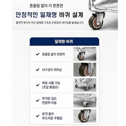 바퀴달린 장바구니 시장 가방 접이식 쇼핑카트 이미지 8