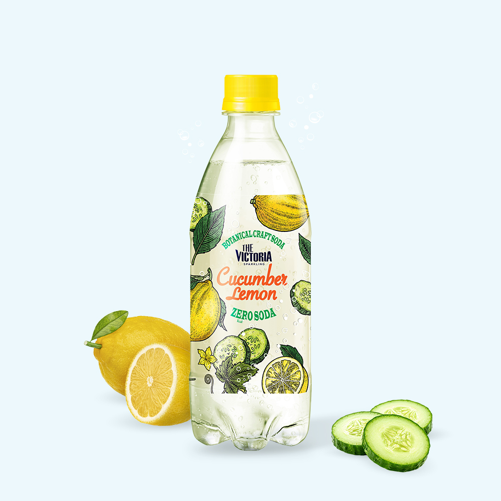 더 빅토리아 탄산음료 오이레몬 500mL 20개