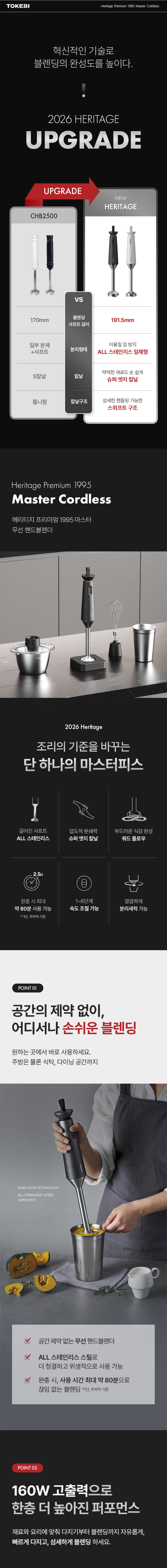 도깨비방망이 헤리티지 프리미엄 1995 무선 핸드블렌더 마스터구성 핸드믹서기 다지기 초퍼 판매처 상세 정보 이미지 4