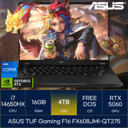 ASUS TUF Gaming F16 FX608JMI-QT275 (SSD 4TB)_마우스+장패드증정 AN