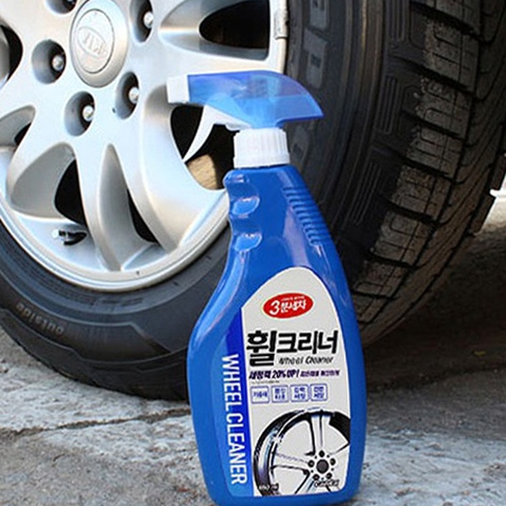 브레이크분진셀프세차휠세척제 스프레이타입차량관리휠세정제 찌든때제거휠관리휠클리너 650ml 3분세정 - 상품 이미지