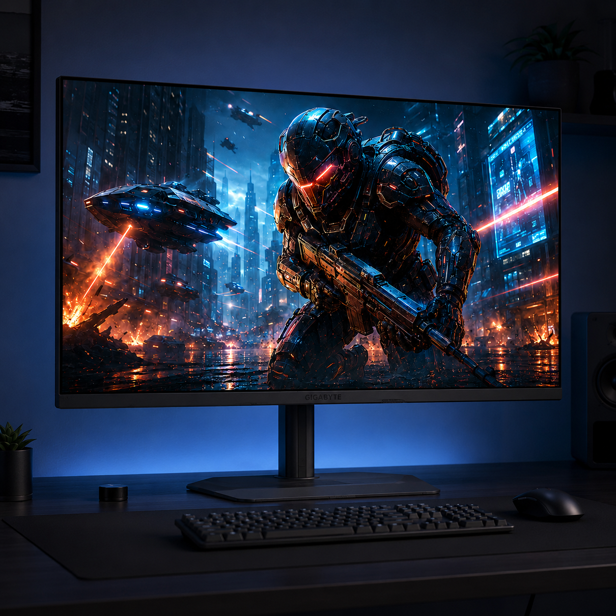 기가바이트 MO32U24 탠덤 QD-OLED 4K UHD 240Hz 게이밍 모니터 81cm - 상품 이미지