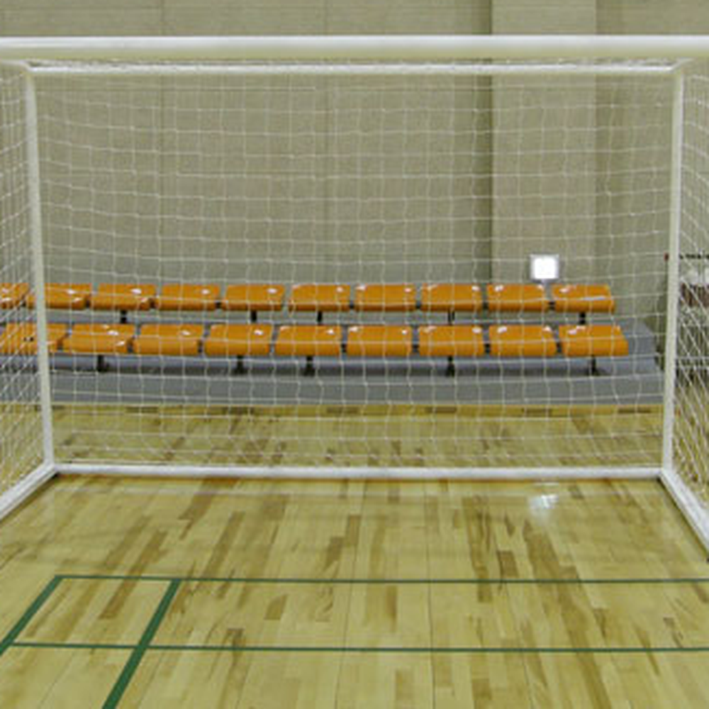 흰색풋살골대 이동식개인훈련실내풋살골대 접이식축구체육수업 300x200cm 1조세트 - 상세 이미지 2