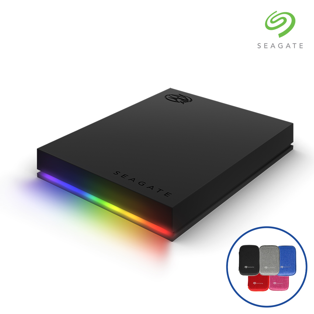 씨게이트 Seagate FireCuda Gaming 외장 HDD 2TB, 블랙 대표 이미지
