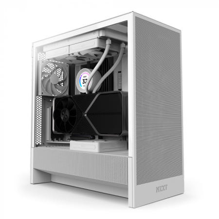 NZXT H5 Flow V2 컴퓨터 PC케이스 (화이트)