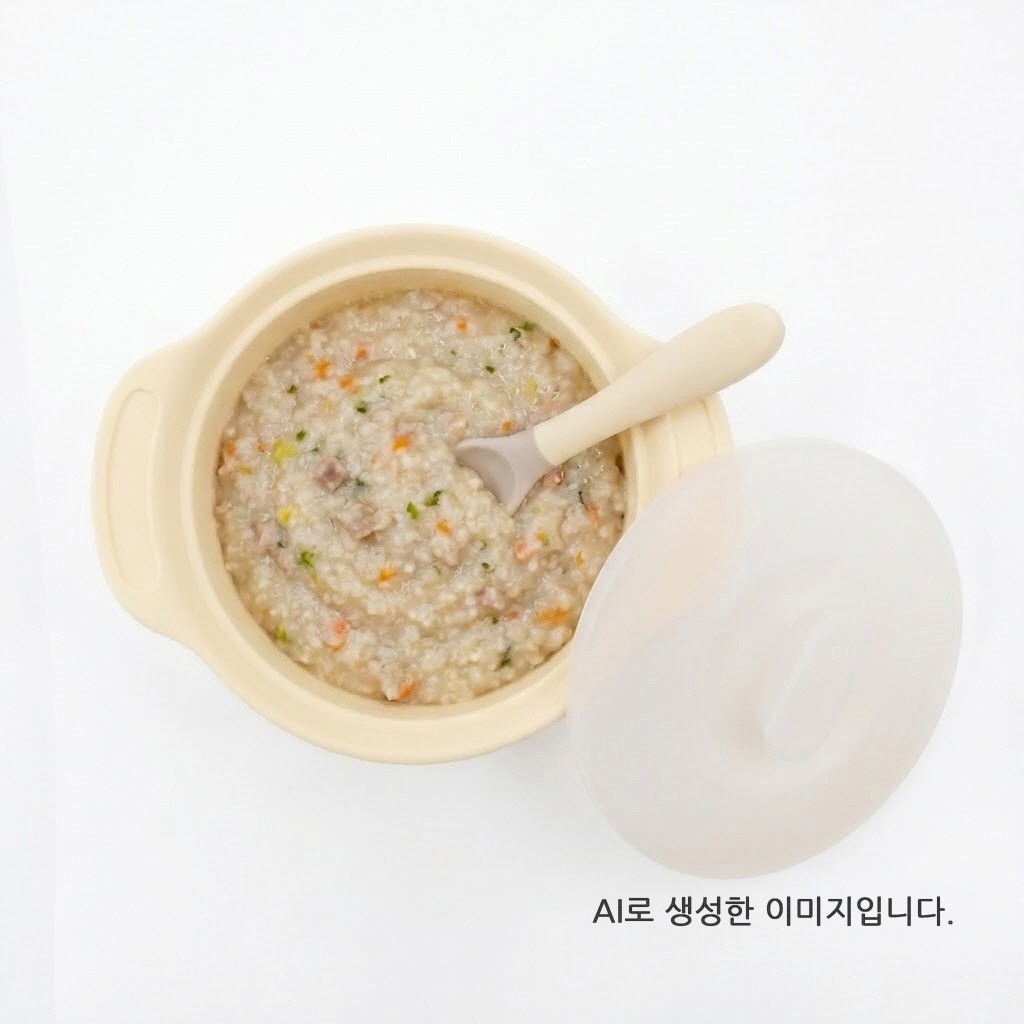 리틀그립 다용도 이유식 멀티 실리콘 냄비 찜기 800ml 이미지 6