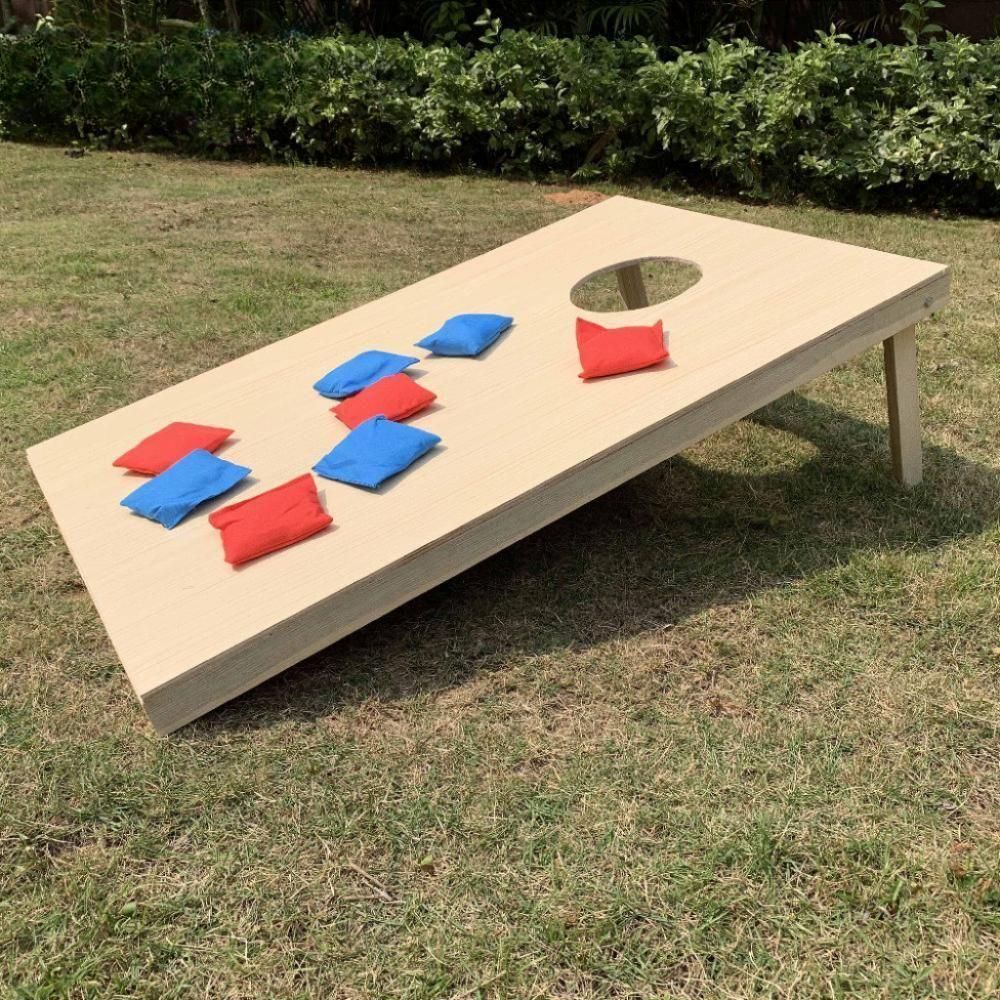 콘홀 게임 휴대용 액정 야외 콘홀게임 놀이 모래 단체 90x60CM+모래주머니 8개 - 상품 이미지