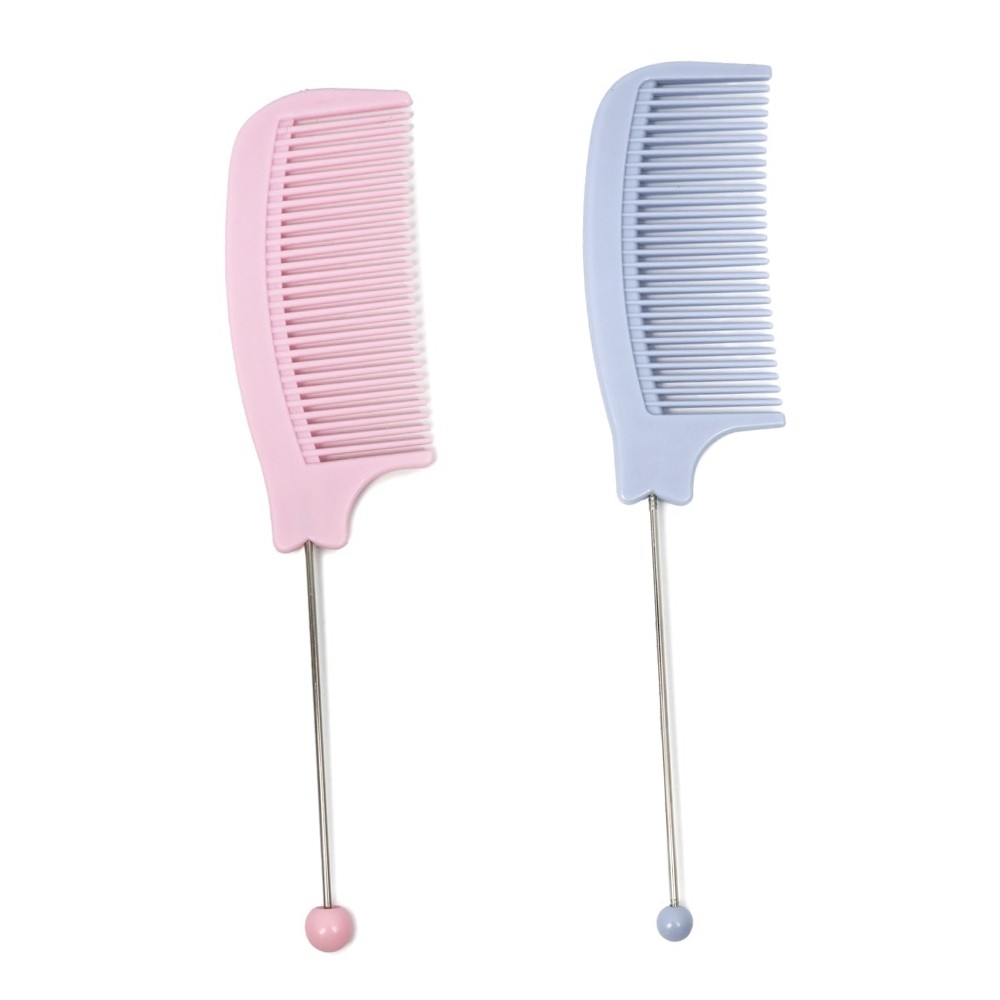 나만의굿즈장식용DIY빗 넓은바디만들기재료꾸미기빗 비즈조합꾸미기용큰빗 - 상품 이미지