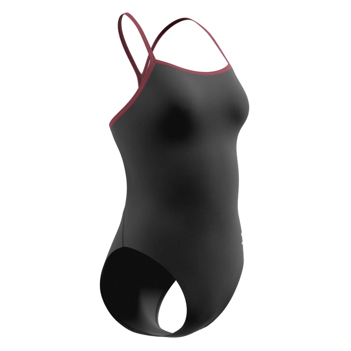 스피도 브이백 2.0 원피스 Black/Maroon, 30 - 상세 이미지 3