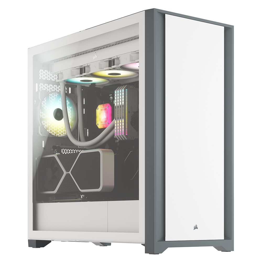 커세어 CORSAIR 5000D 미들타워 케이스 화이트 - 상품 이미지