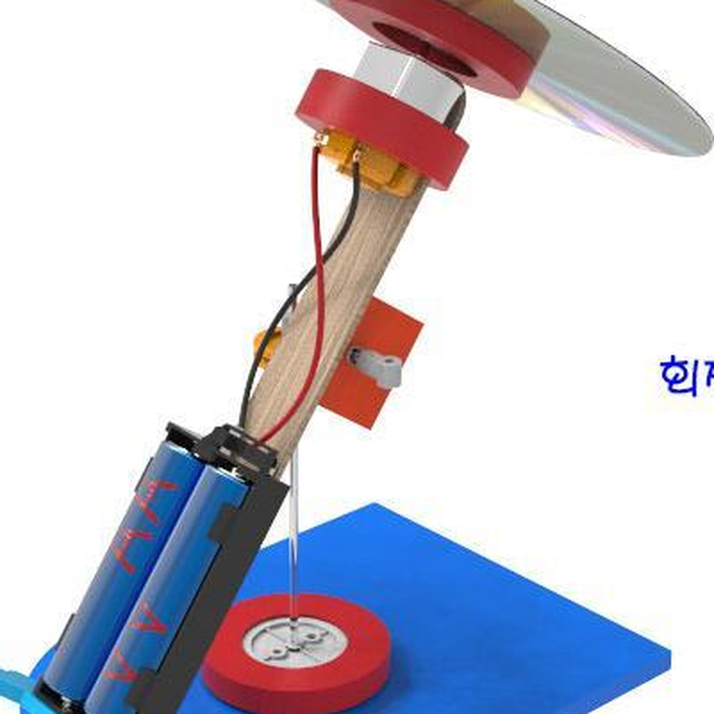착시현상스티커 자이로스코프 비행기자동합법원리 관성항법실험키트 5세트 - 상세 이미지 4