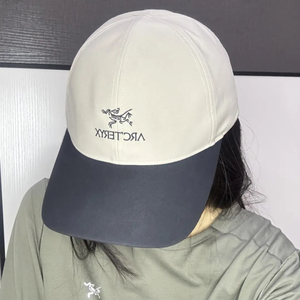 아크테릭스 버드 워드 FW25 투톤 볼캡 남녀공용 베이지 블랙 X000009463 이미지 7