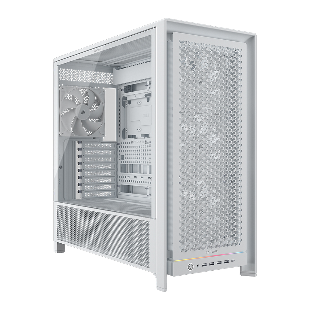 커세어 CORSAIR FRAME 5000D RS 미들타워 케이스 화이트 - 상품 이미지