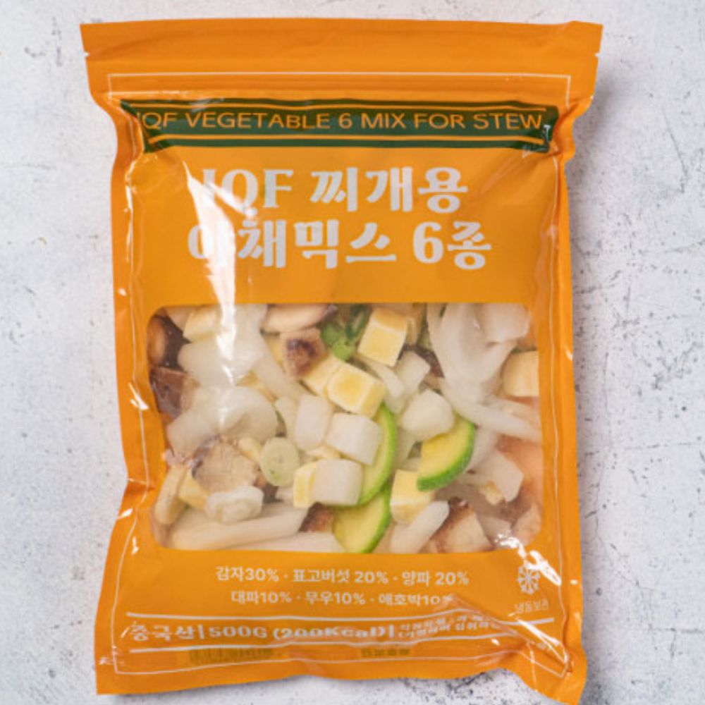 손질 필요없는 냉동 혼합 야채 1kg 찌개용 볶음밥용 카레용 짜장용 야채 믹스 - 상세 이미지 4