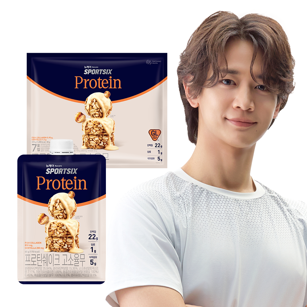 네이버 스포식스 프로틴쉐이크 고소율무 7포 315g