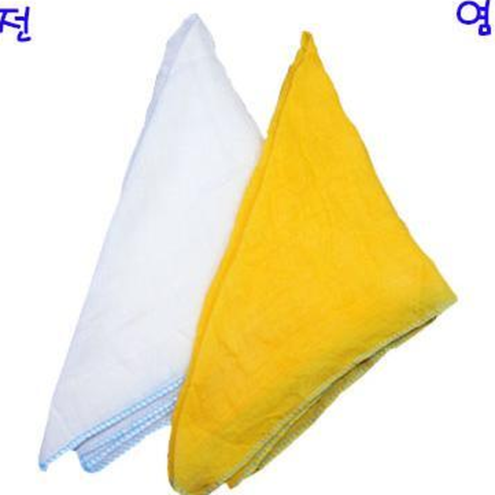 천연색소염색 치자물손수건만들기 천연염색 물들이기놀이 10인세트 - 상세 이미지 3