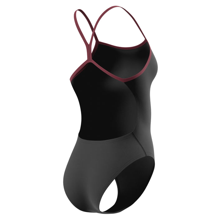 스피도 브이백 2.0 원피스 Black/Maroon, 30 - 상세 이미지 5