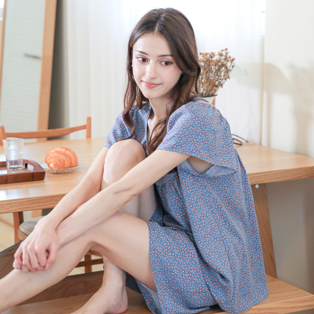 여성 홈웨어 잠옷 실내복 상하세트 이지웨어 26S379 포근베리W 이미지 8