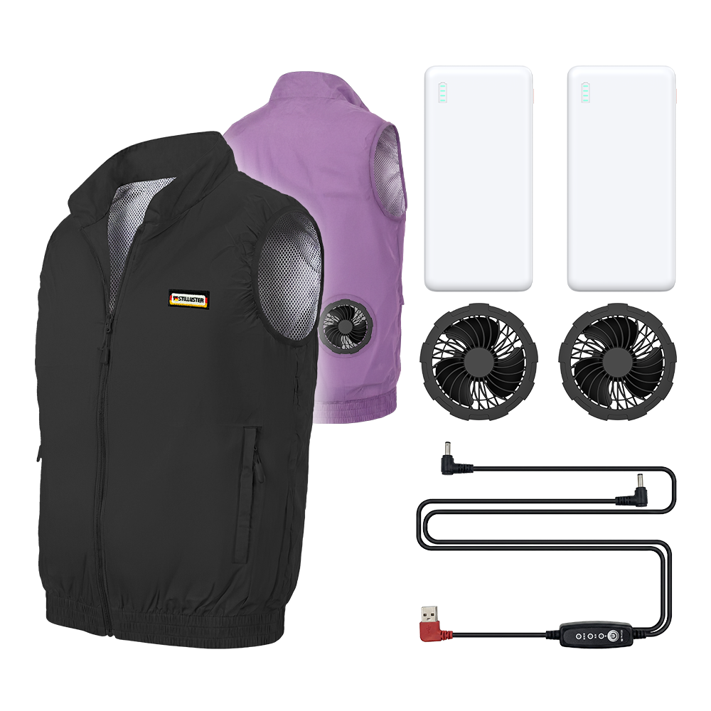 슈틸루스터 바로쿨 입는 선풍기 배터리팩 10000mAh ST-FV100 2set - 상세 이미지 2