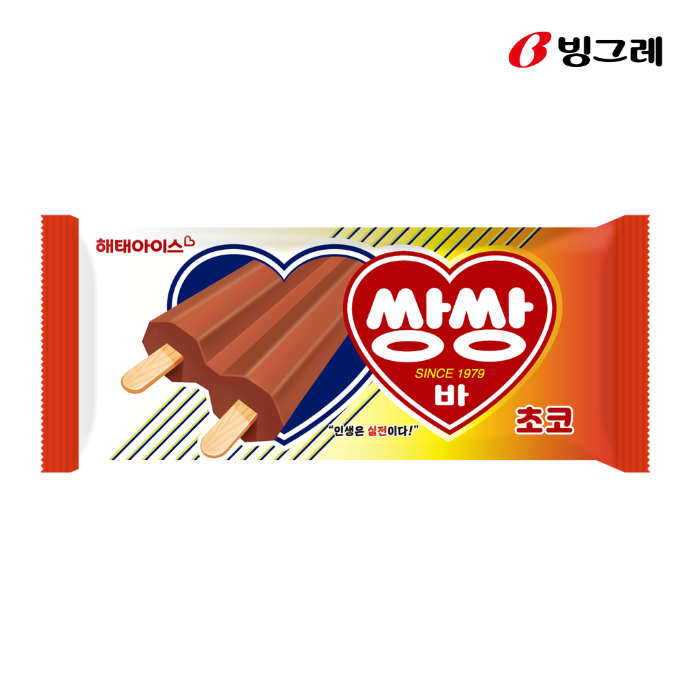 빙그레 쌍쌍바 초코 75ml 40개 아이스크림 - 상세 이미지 4