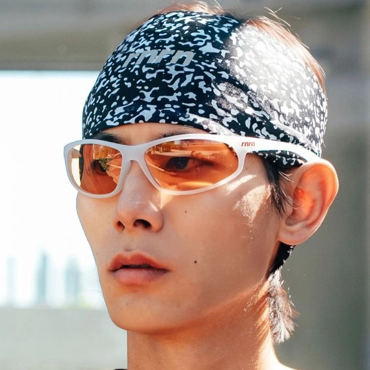rnrn 스포츠 헤어밴드 운동 러닝 테니스 등산 남자 여자 땀흡수 쿨 머리띠 테라그래픽 - 상세 이미지 2