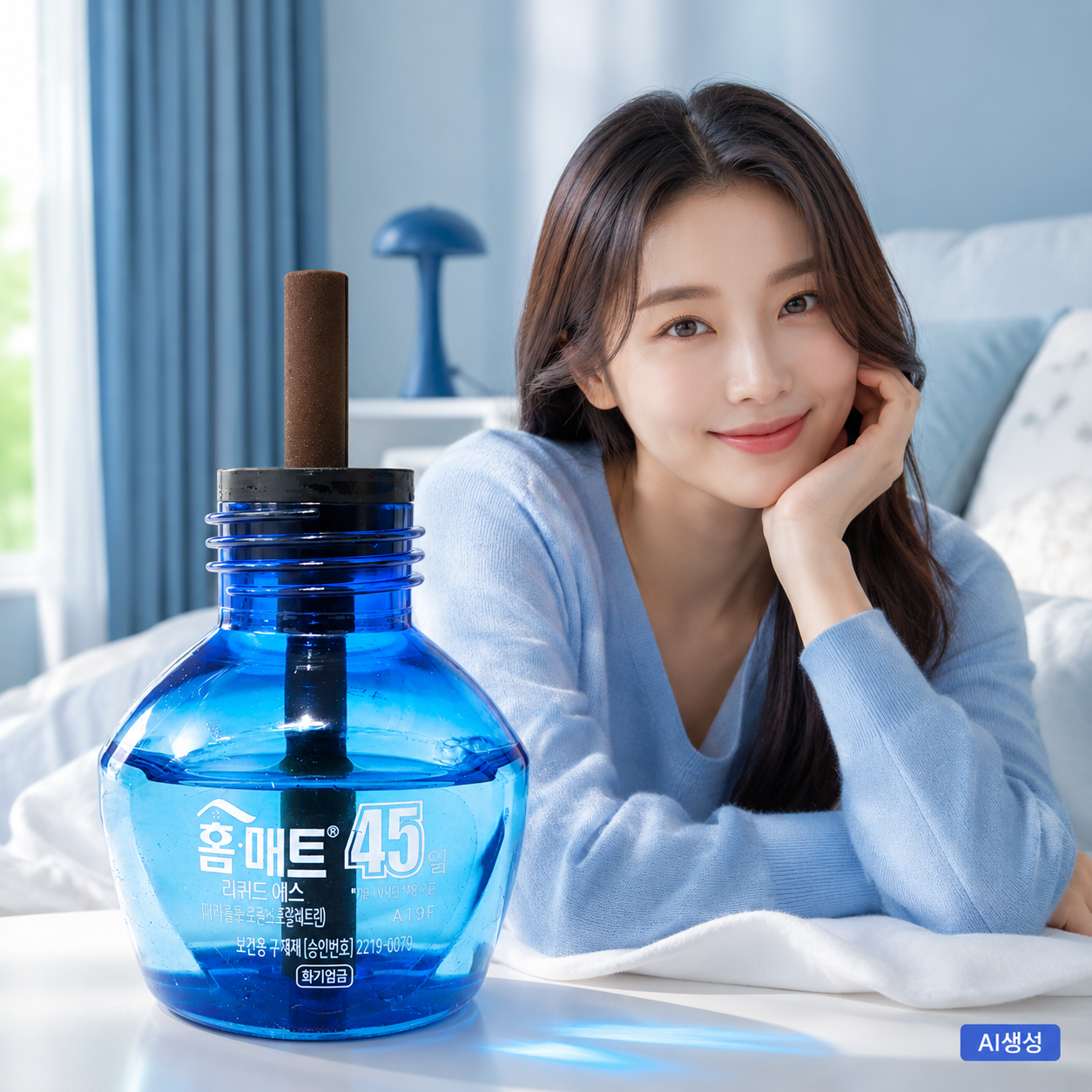 홈매트 훈증기 교체용 리필 45일 리퀴드 액체 액상 전자 모기향 약국 모기약 - 상품 이미지