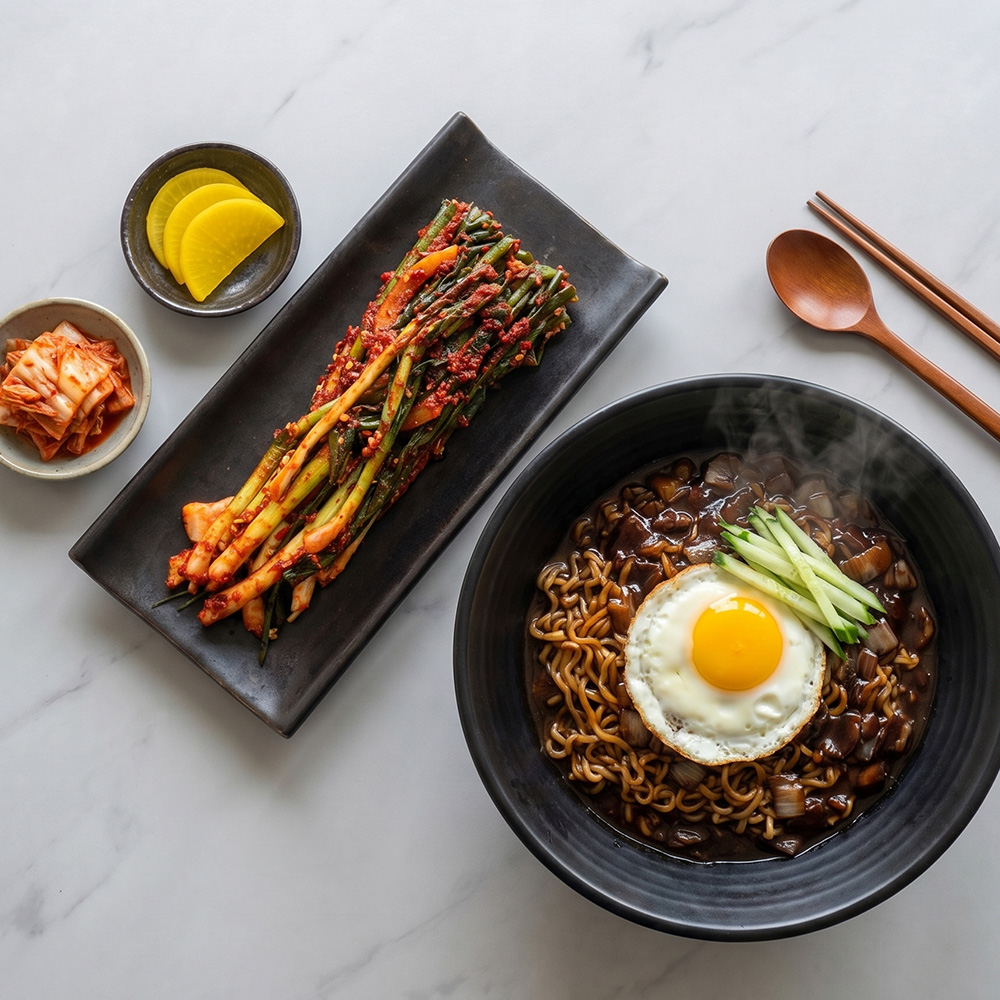 담미채 파김치 쪽파김치 1kg 2kg 얇은파 국산 당일제조 이미지 8