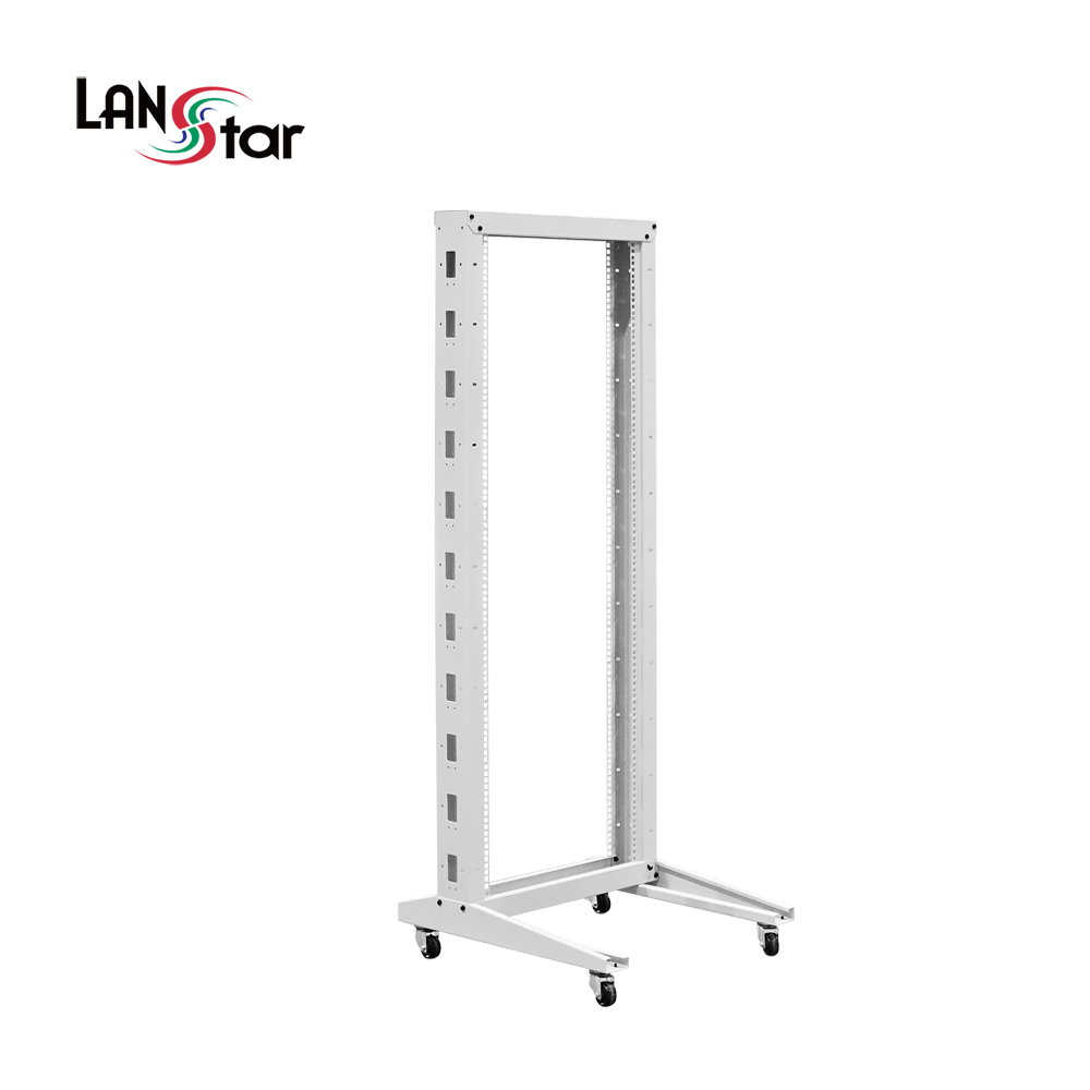 랜스타 오픈형 허브랙 19인치 랙케이스 통풍 과열방지 통신랙 (LS-1600HO) - 상세 이미지 4
