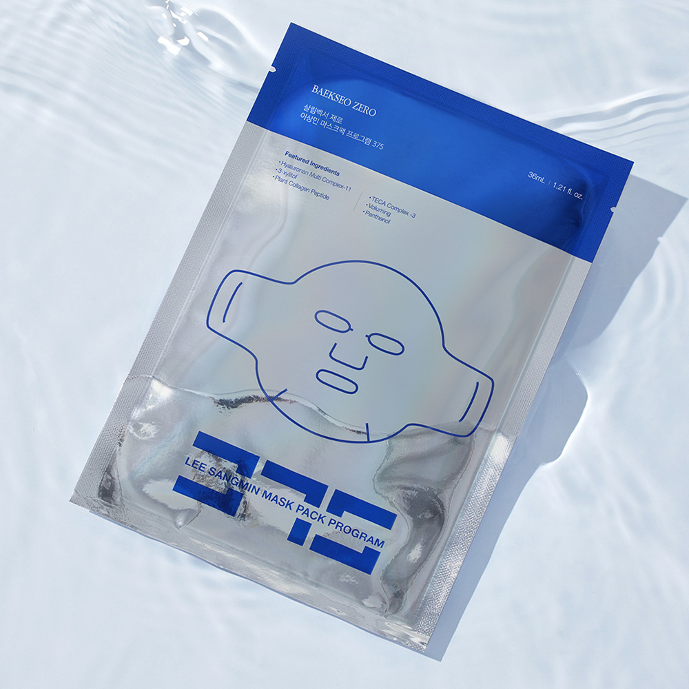 살림백서 제로 이상민 마스크팩 375 10매 판테놀 콜라겐 미백 얼굴 수분 고보습 피의게임 - 상세 이미지 4