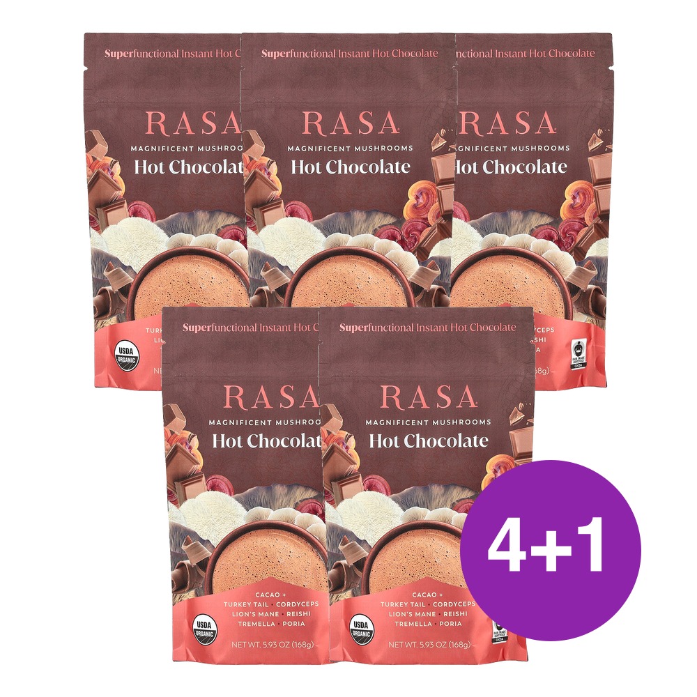 Rasa 매그니피션트 버섯 핫초코 168g, 5개 - 상품 이미지