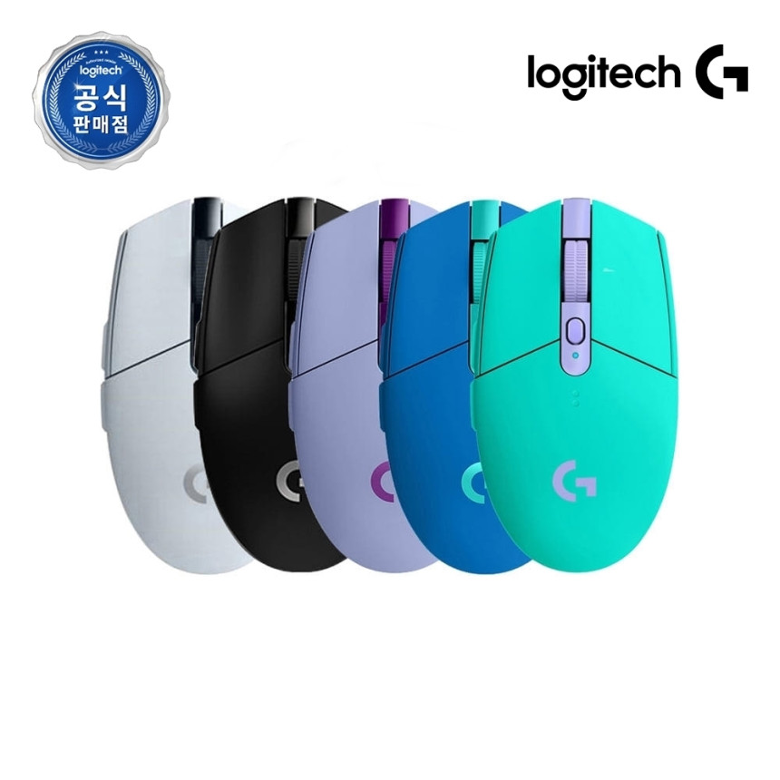 로지텍코리아 공식 G304 LIGHTSPEED 게이밍 마우스 화이트