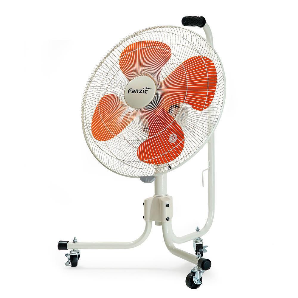 세차장 마트 대형 앉은뱅이선풍기 헬스장 공장용 현장선풍기 45cm - 상세 이미지 4
