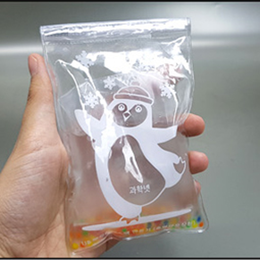 과학실험재료돌봄교실냉각팩만들기 재사용가능펭귄아이스팩만들기 커지는구슬방과후과학흡열반응실험키트 5인세트 - 상세 이미지 2