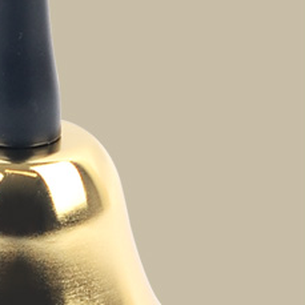 은색종식당용테이블벨 크리스마스장식매장용서비스벨 금색종업소용응답벨 65mm 75mm 은색 - 65mm - 상세 이미지 4