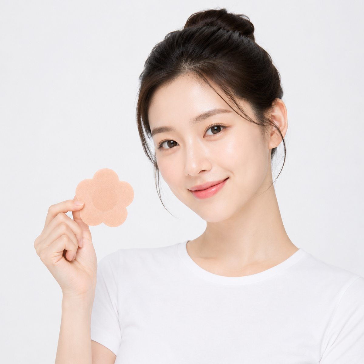 비앤비이너웨어 여성용 누비 니플패치 60매 노브라패치 니플밴드 대용량 - 상세 이미지 2