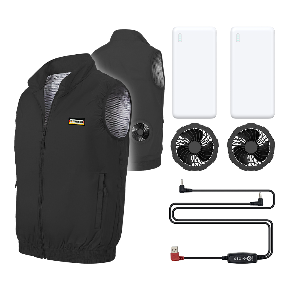 슈틸루스터 바로쿨 입는 선풍기 배터리팩 10000mAh ST-FV100 2set - 상품 이미지