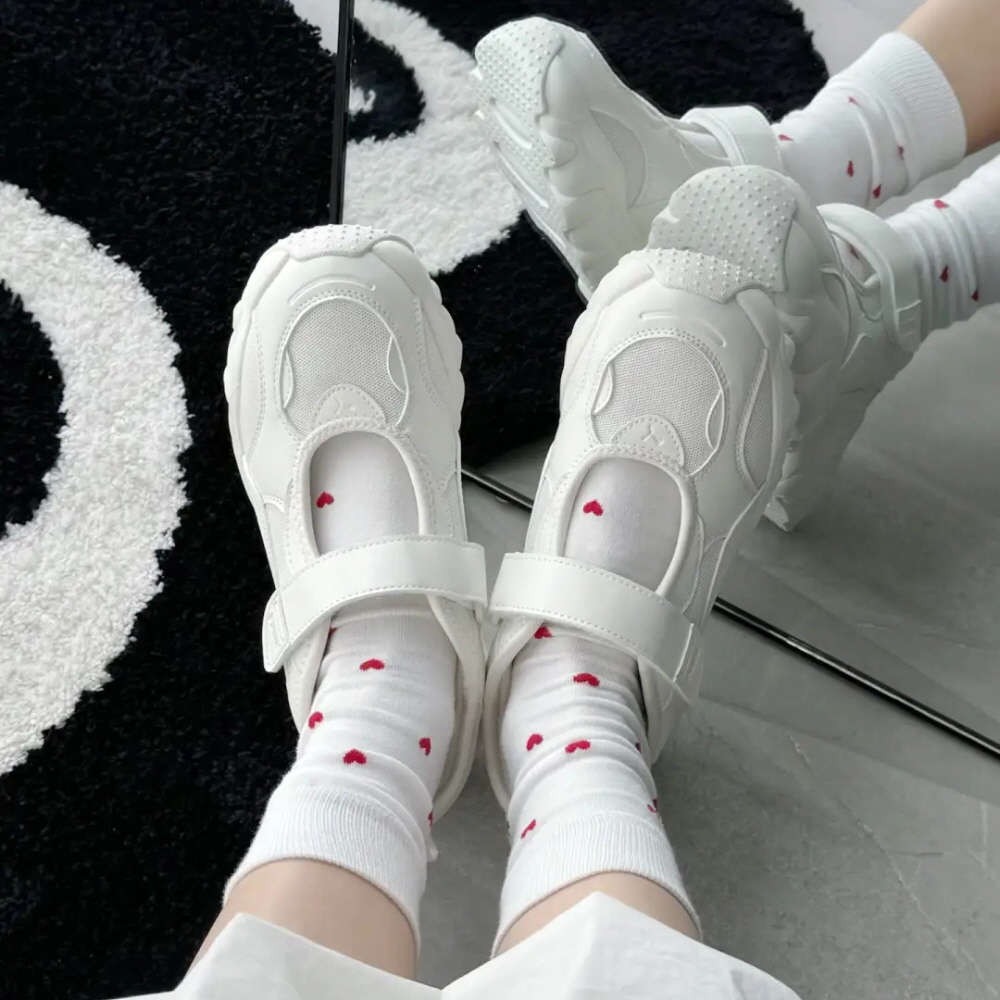 푸마 펄사 웨지 메리제인 여성 키높이 샌들 운동화 화이트 398677-01 - 상세 이미지 2