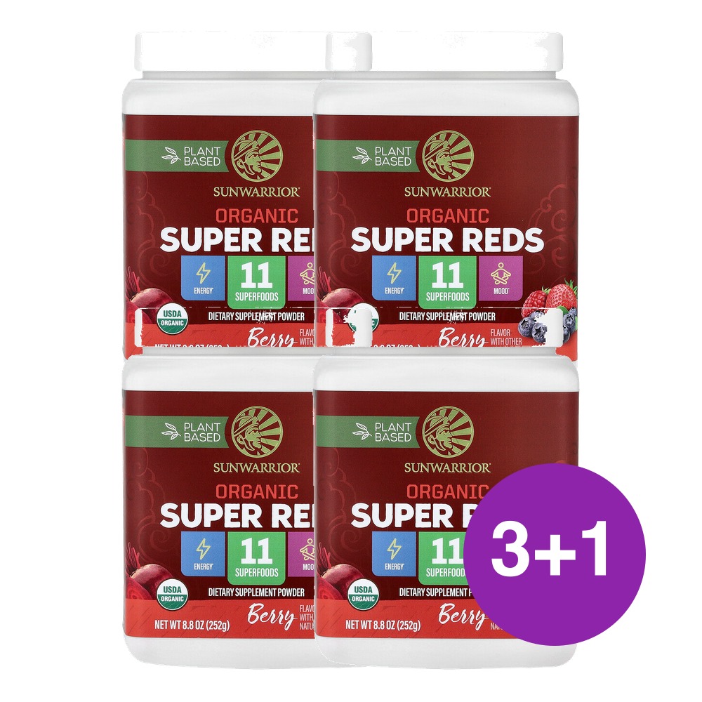 썬워리어 USDA Super Reds 베리 252g, 4개 - 상품 이미지